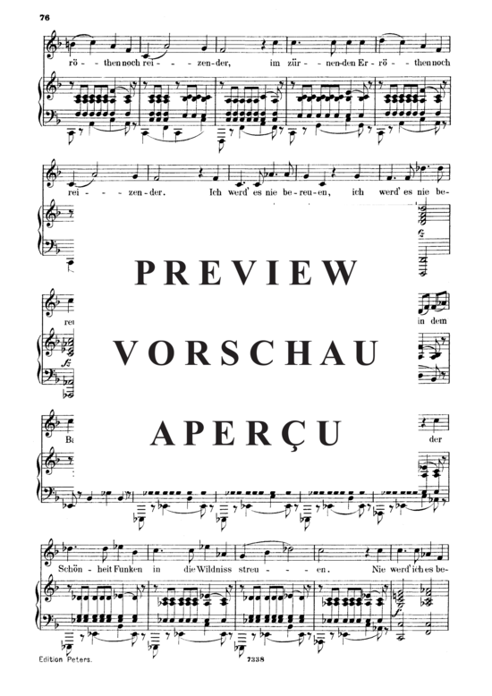 Product gallery: Page 3 of 8 Der zürnenden Diana D.707, , Medium Voice and Piano