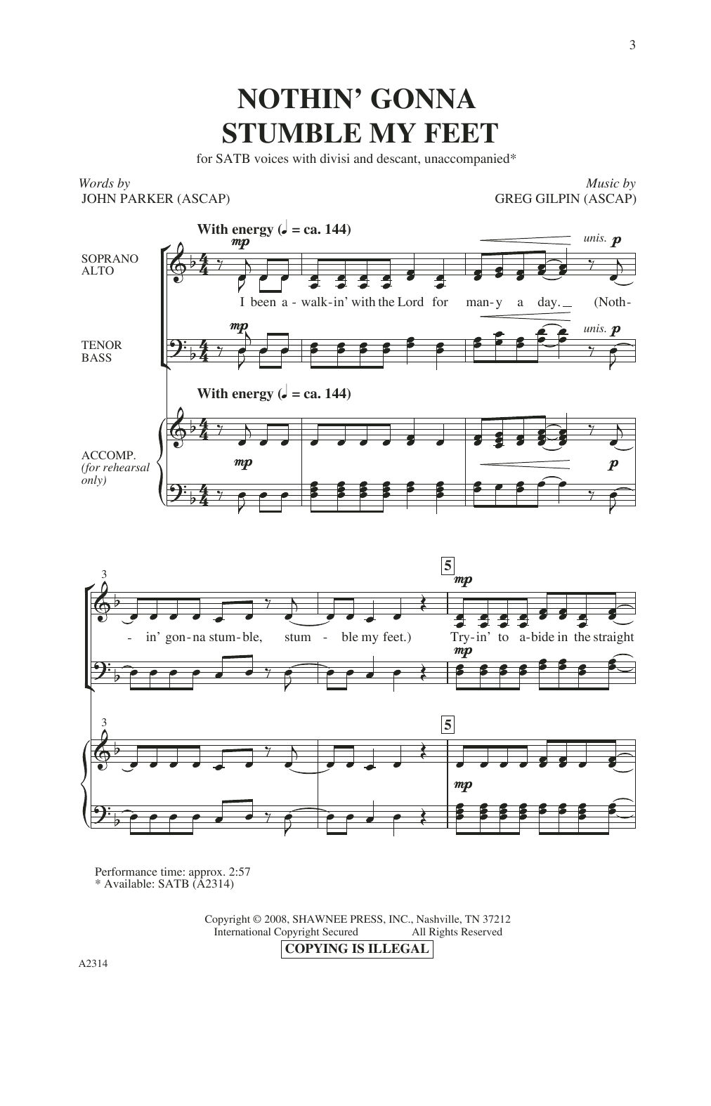 Produktbild zu: Nothin' Gonna Stumble My Feet