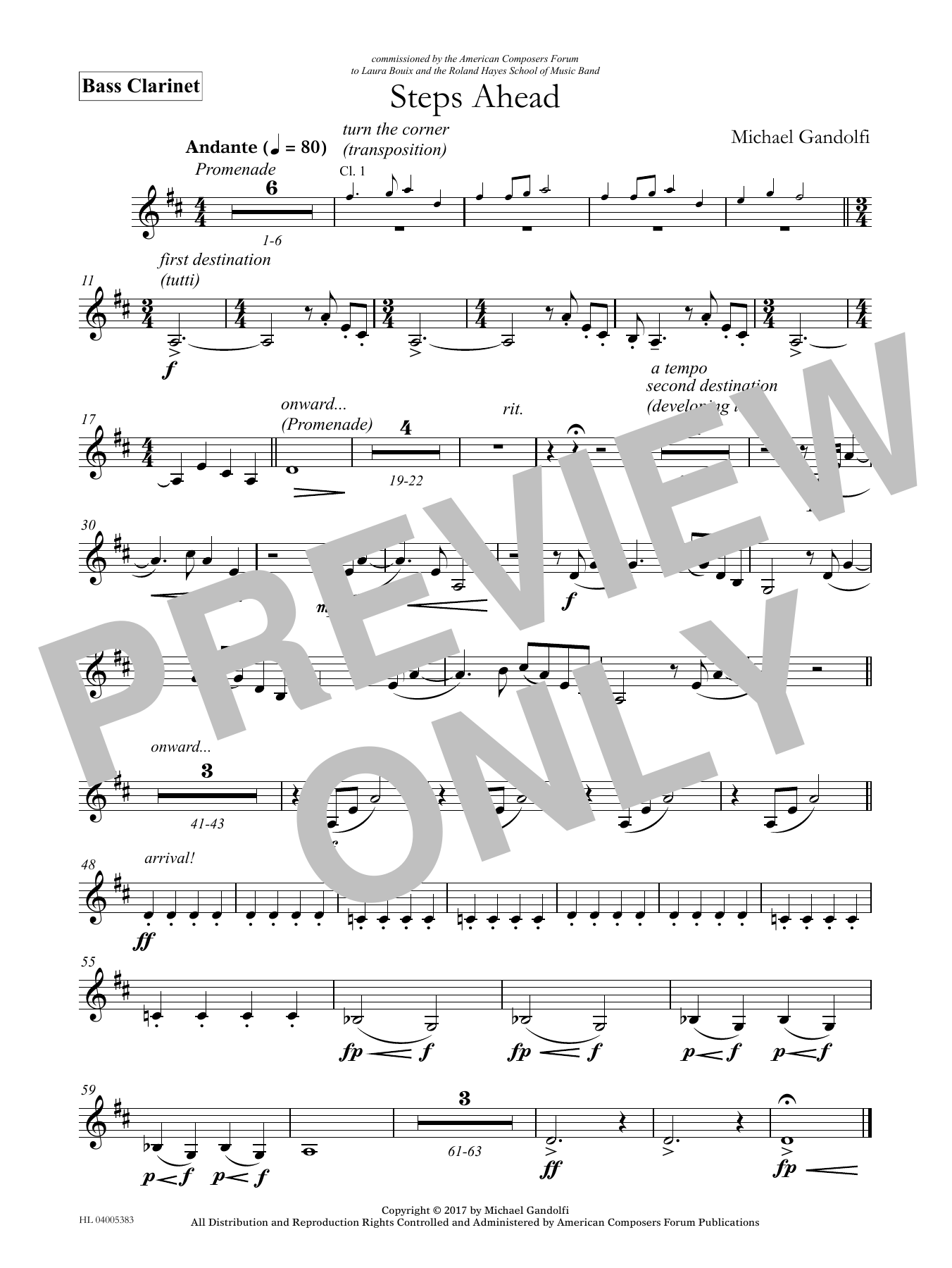 Product picture to: Steps Ahead - Bb Bass Clarinet