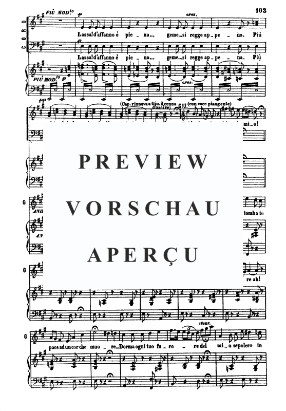 Product gallery: Page 5 of 9 Morte io non temo, , Vocals and Piano