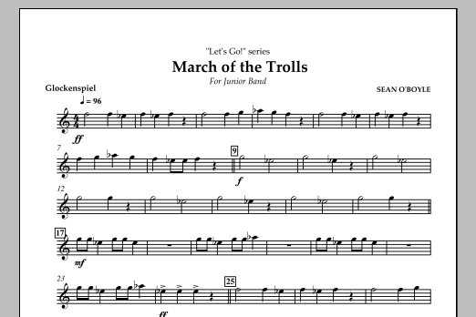 Produktbild zu:  March of the Trolls - Glockenspiel - 