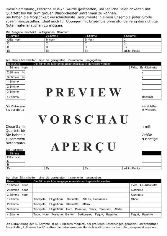 Product gallery: Page 6 of 11 Festliche Musik, , (large wind orchestra)