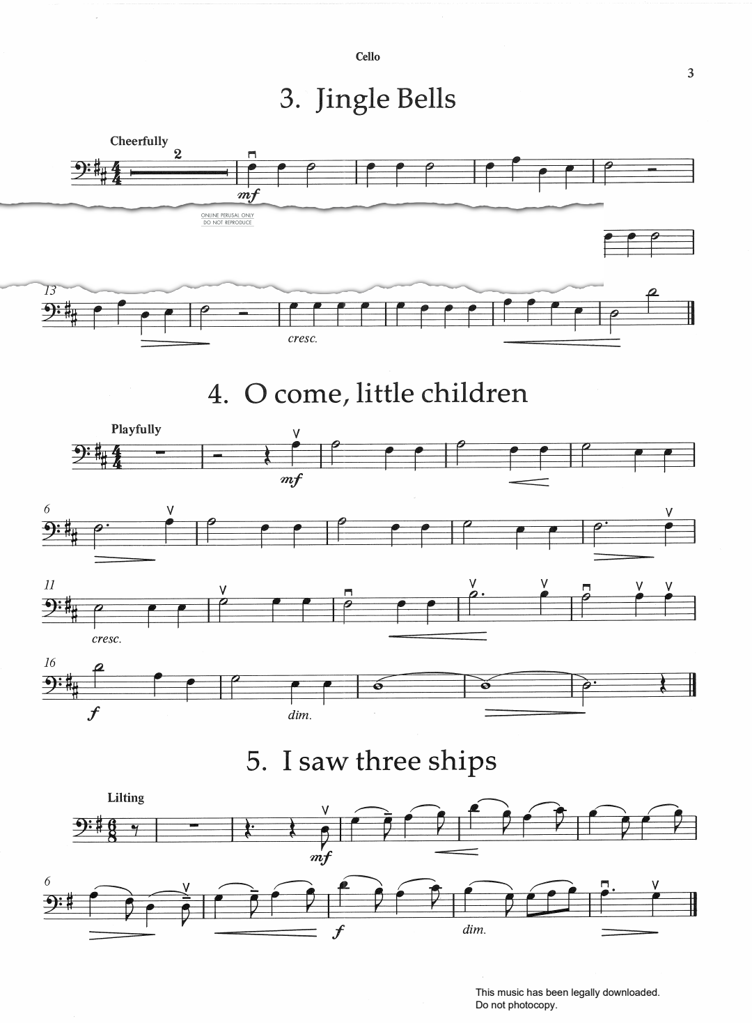 Produktgalerie: Seite 1 von 1 Jingle Bells, James Pierpont, Klavier, Violoncello