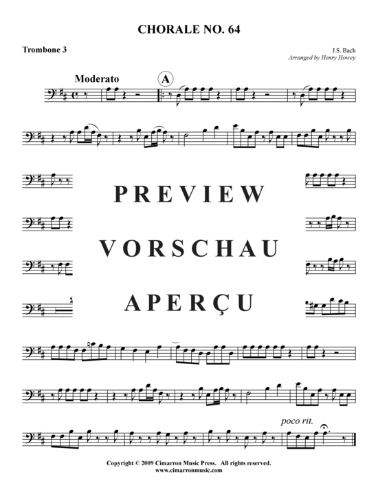 Product gallery: Page 14 of 20 Choral Nr. 64 , , (Brass Ensemble)