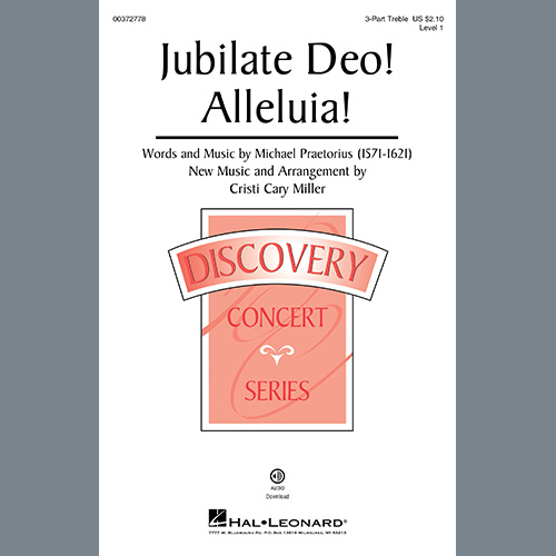 Product picture to: Jubilate Deo! Alleluia! (arr. Cristi Cary Miller)