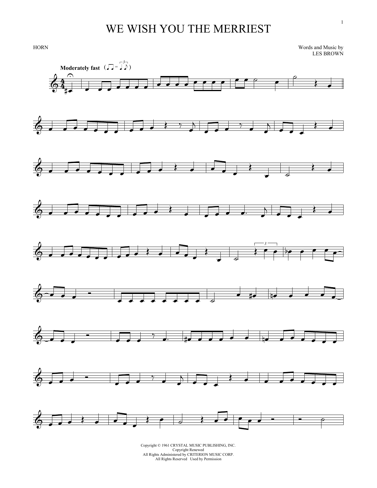 Produktgalerie: Seite 1 von 1 We Wish You The Merriest, Frank Sinatra, Horn