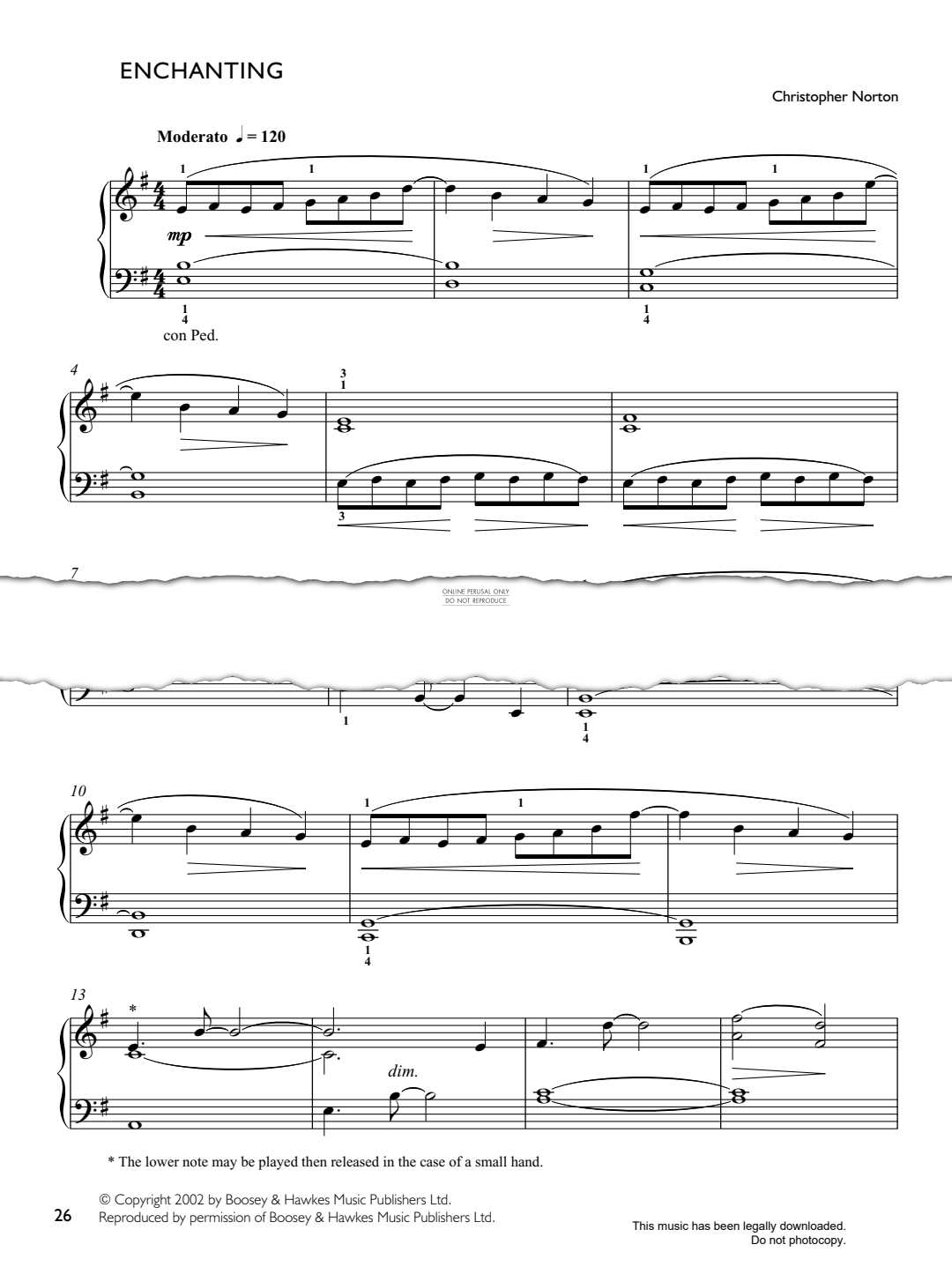 Produktgalerie: Seite 1 von 1 Enchanting, Christopher Norton, Klavier