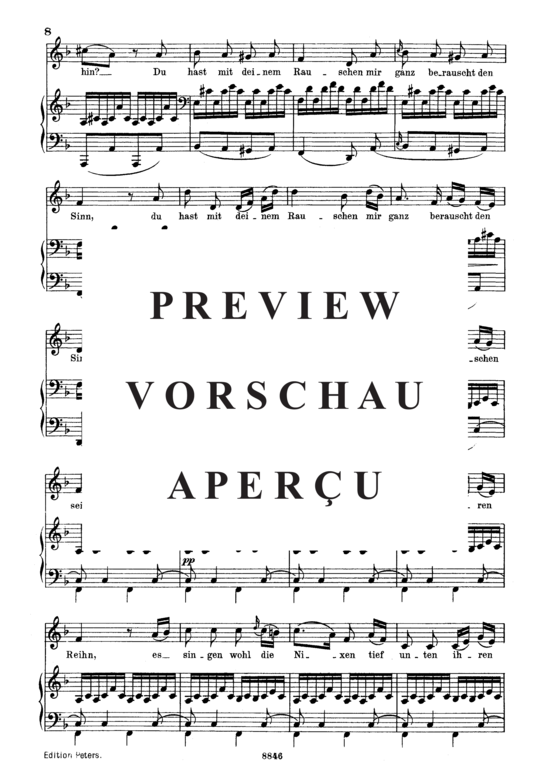 gallery: Wohin D.795-2 (Die Schöne Müllerin) , ,  (Gesang mittel + Klavier)