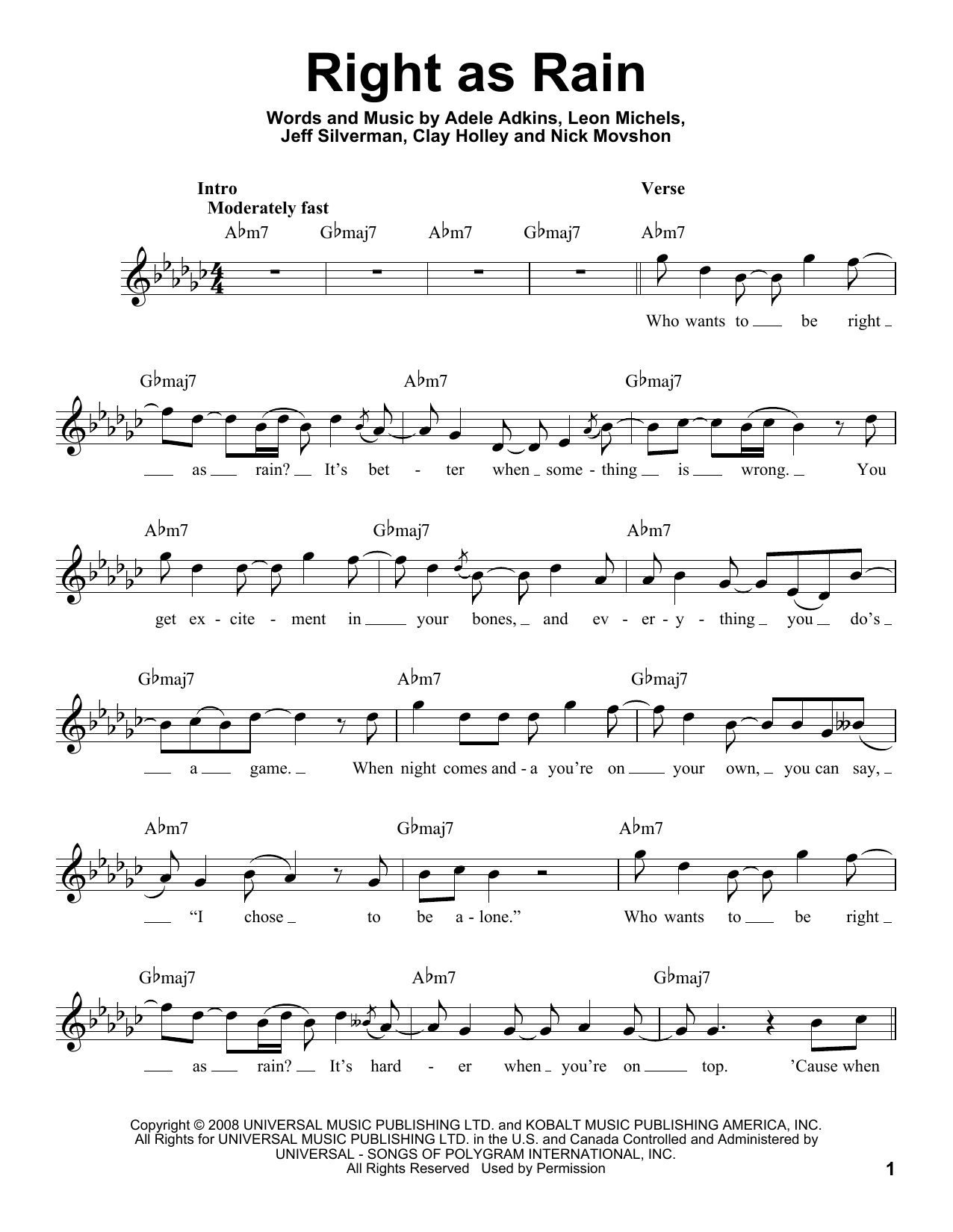 Product picture to: Right As Rain