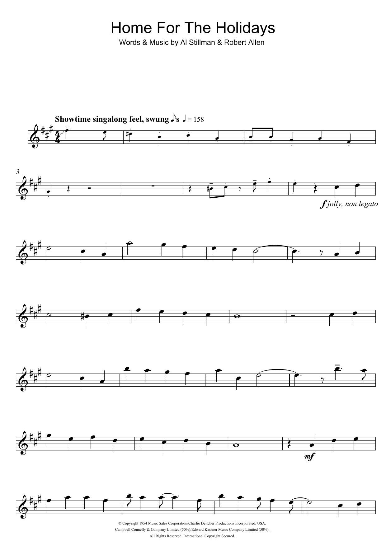 Product gallery: Page 1 of 1 (There's No Place Like) Home For The Holidays, Perry Como