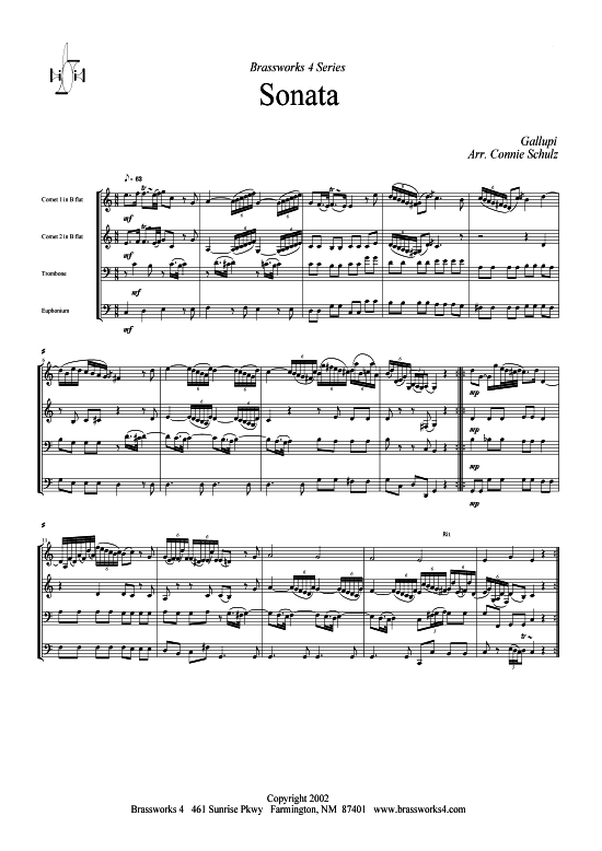 Produktbild zu: SonataBaldassare Galuppi