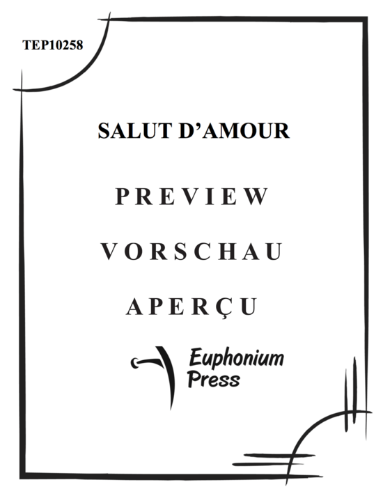 Product gallery: Page 2 of 18 Salut d´Amour , , (Tuba Quartett EETT)