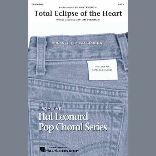 Produktbild zu: Total Eclipse Of The Heart (arr. Ed Lojeski)