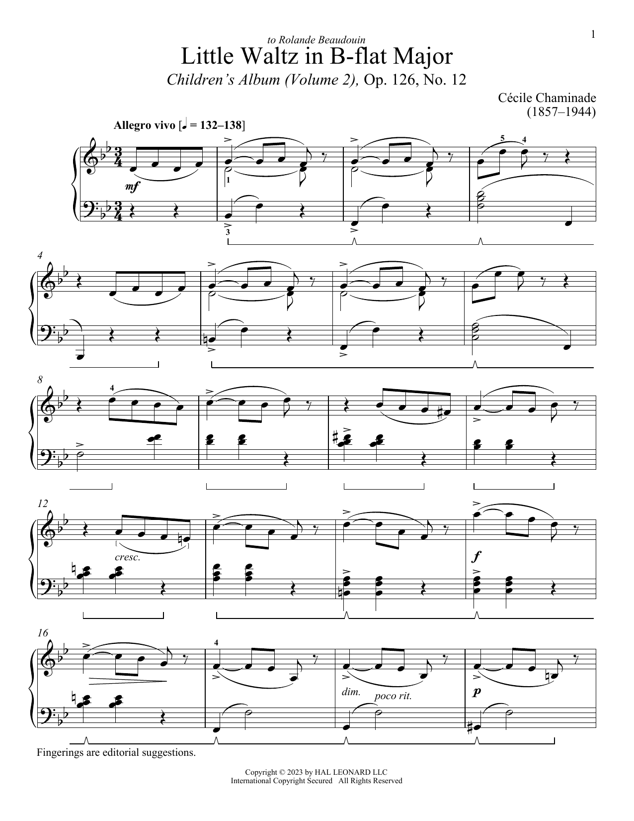 Produktbild zu: Little Waltz