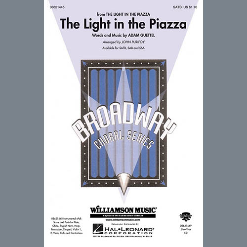 Product picture to: The Light In The Piazza (arr. John Purifoy)