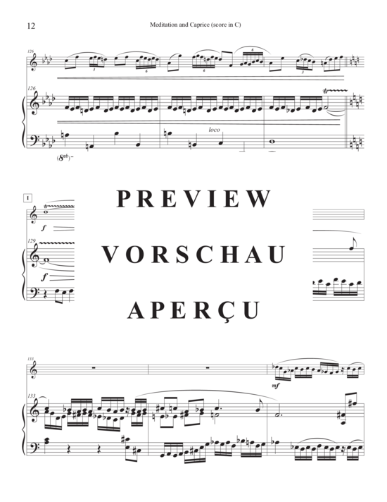 Produktgalerie: Seite 17 von 21 Meditation and Caprice , , (Trompete und Klavier)