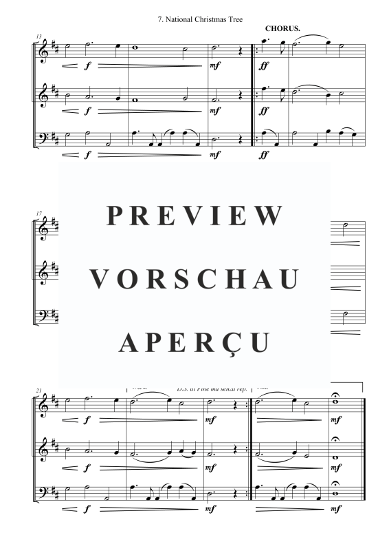 Produktgalerie: Seite 3 von 6 National Christmas Tree, , (Streicher Trio)