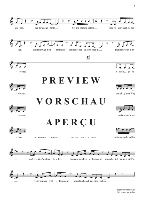 Product gallery: Page 4 of 4 Sei Immer Du Selbst , Zelter, Jonathan, (violin)
