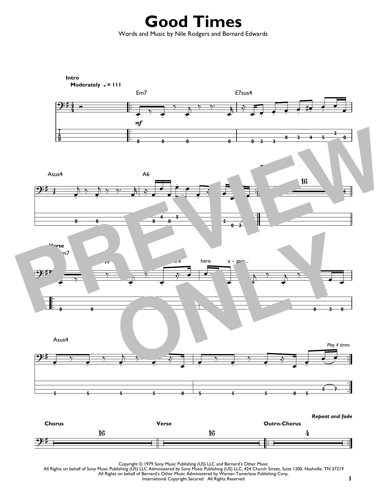 Product picture to:  Good Times - Chic