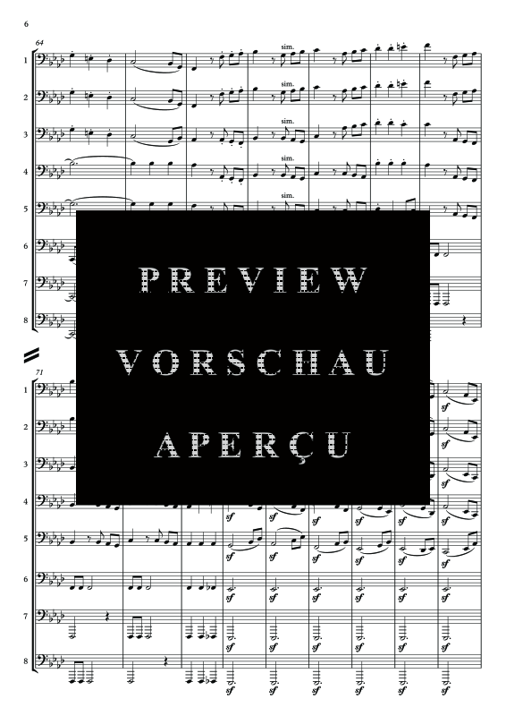 Produktgalerie: Seite 10 von 11 Overture to Egmont, , (Tuba Ensemble)