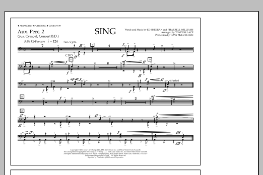 Product picture to: Sing - Aux. Perc. 2