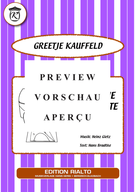 Produktgalerie: Seite 2 von 3 Leider nur eine schlechte Kopie , Kauffeld, Greetje, Klavier und Gesang