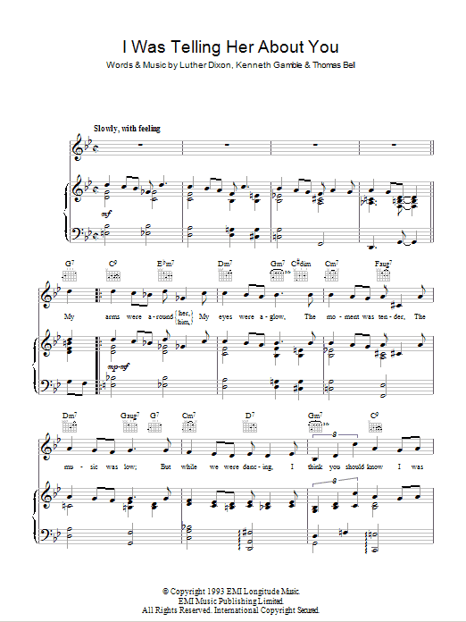 Product gallery: Page 1 of 1 I Was Telling Her About You, Johnny Mathis
