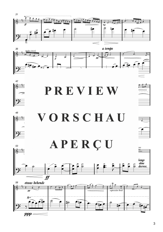 gallery: Romantische Suite Op. 10, , Violine und Kontrabass