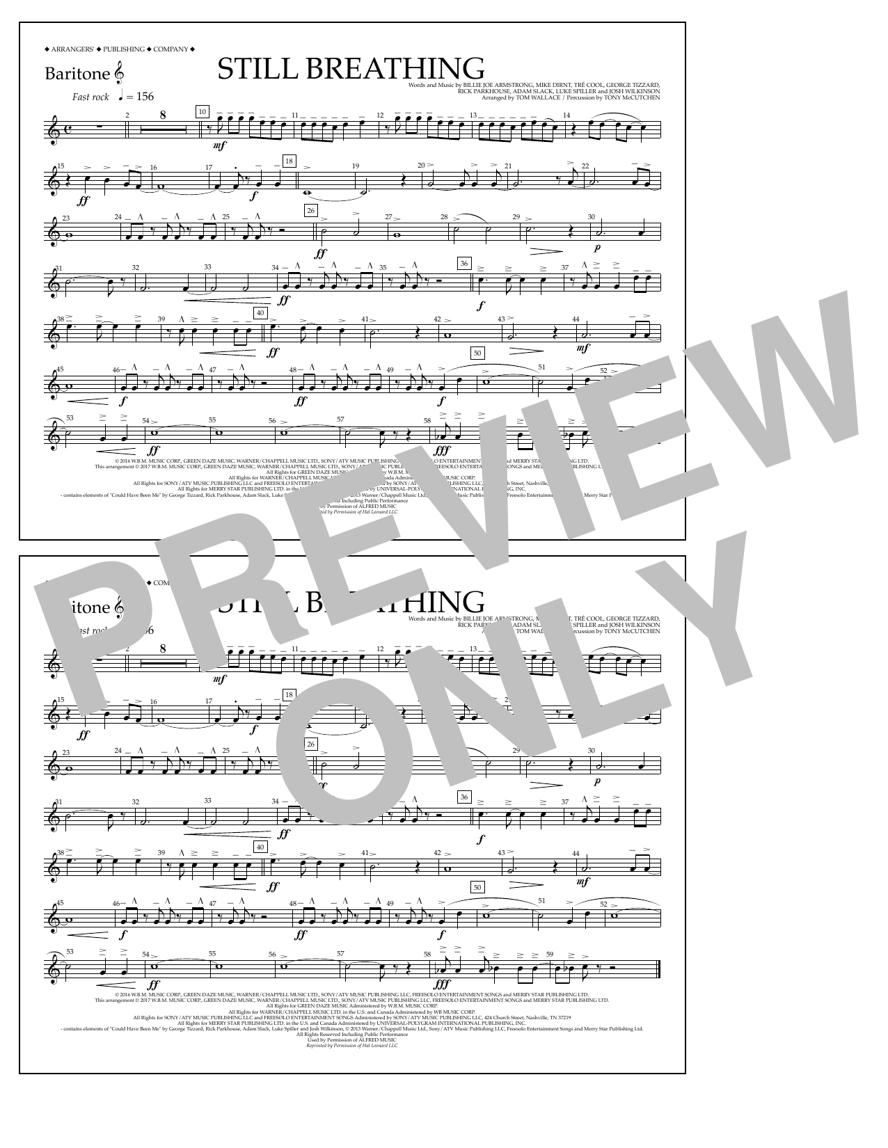 Product picture to: Still Breathing - Baritone T.C.