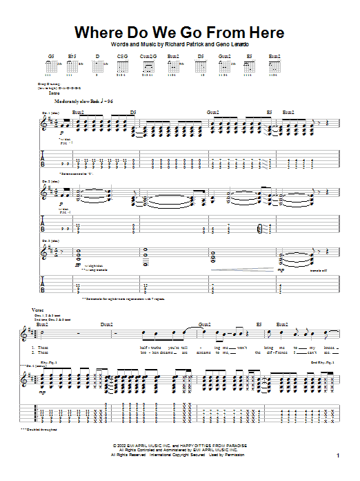 Produktgalerie: Seite 1 von 1 Where Do We Go From Here, Filter, Gitarre