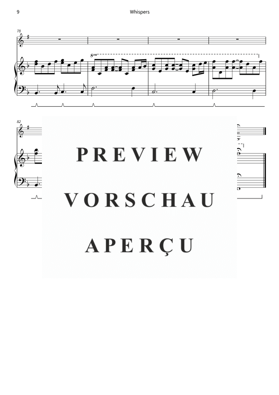 gallery: Whispers - Gentle Melodies for Weddings, Church, and Other Occasions, , Trompete in B und Klavier