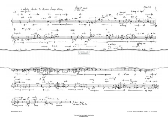 Produktgalerie: Seite 1 von 1 Whispers, Rebecca Saunders, Violine