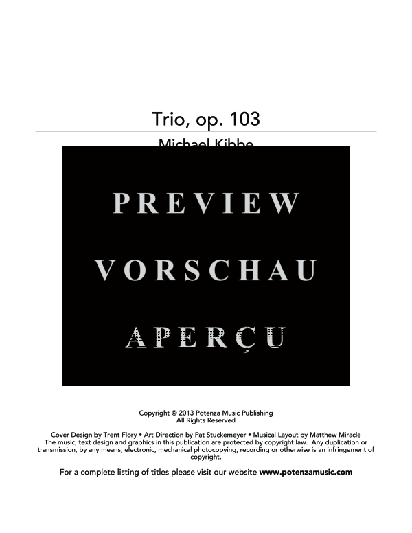 gallery: Trio, Op. 103, , (Holzbläser Trio Querflöte, Horn und Fagott)
