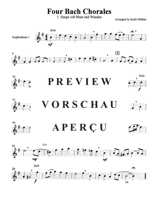 Product gallery: Page 19 of 21 Four Bach Chorales , , (Tuba Quartett EETT)