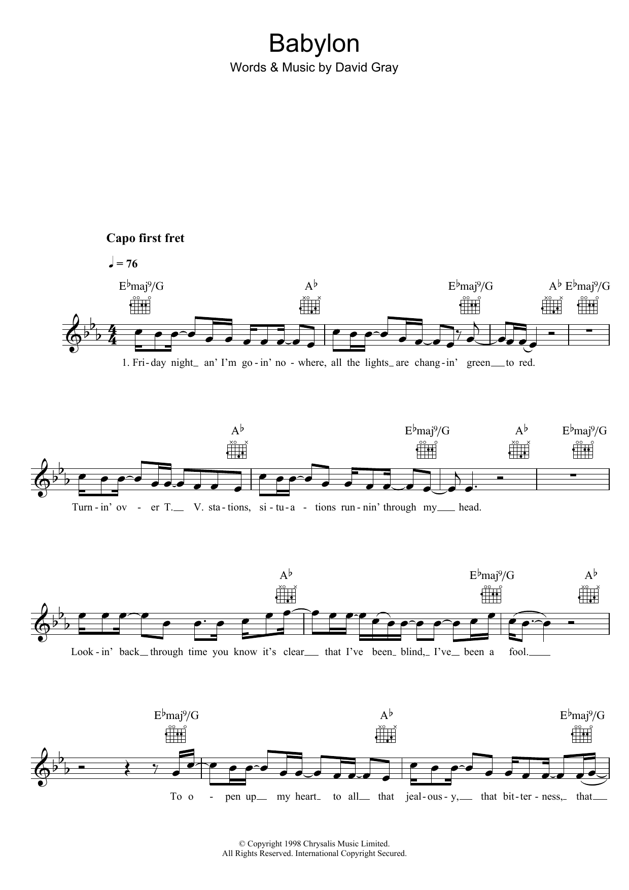 Produktgalerie: Seite 1 von 1 Babylon, David Gray