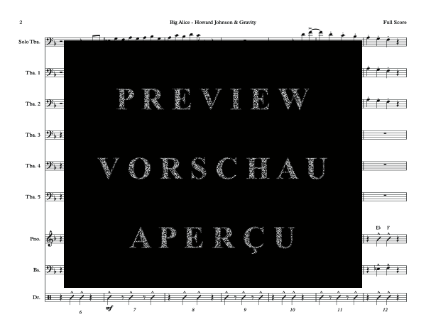 Produktgalerie: Seite 8 von 11 Big Alice, , (Tuba Solo, 5x Tuba und Combo Band)