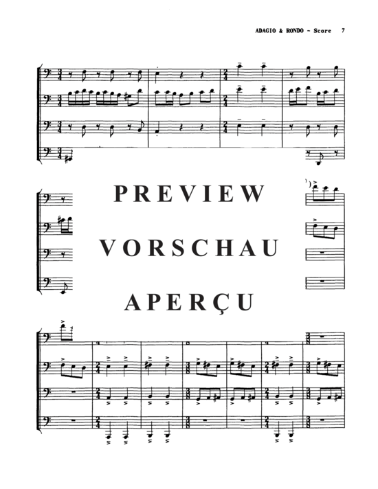 Product gallery: Page 9 of 21 Adagio and Rondo , , (Tuba Quartett EETT)