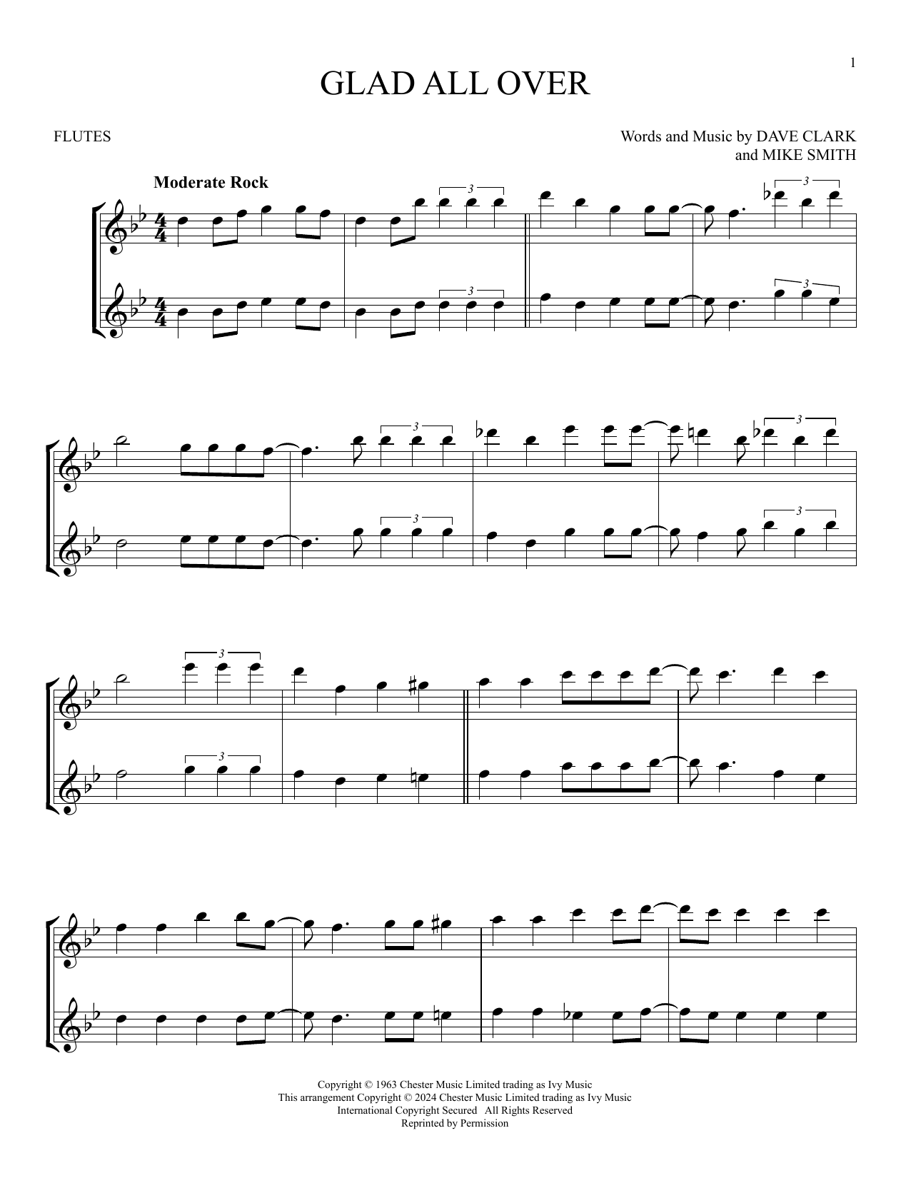 Product gallery: Page 1 of 1 Glad All Over, The Dave Clark Five