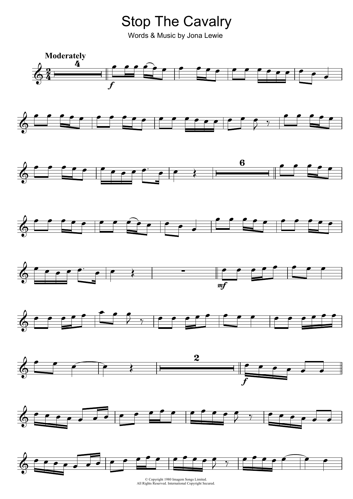 Product gallery: Page 1 of 1 Stop The Cavalry, Jona Lewie