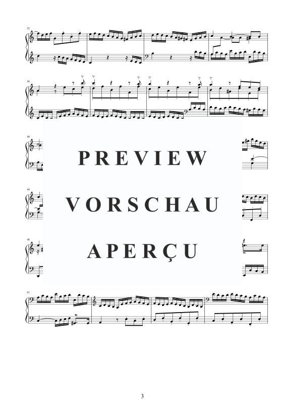 Product gallery: Page 4 of 11 Fantasia and Fugue in A minor BWV 944, , Solo Piano