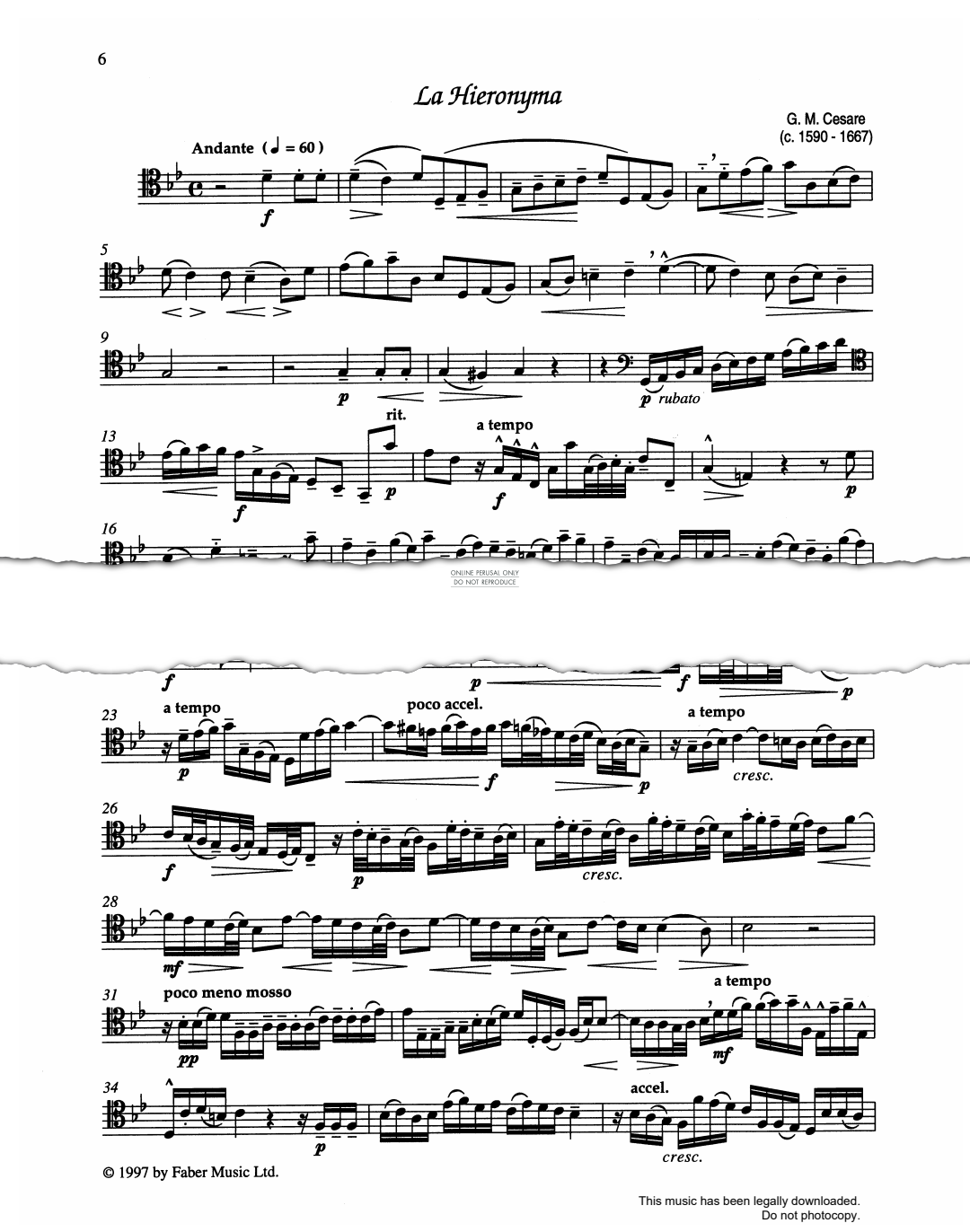 gallery: La Hieronyma, Giovanni Martino Cesare, Klavier, Posaune