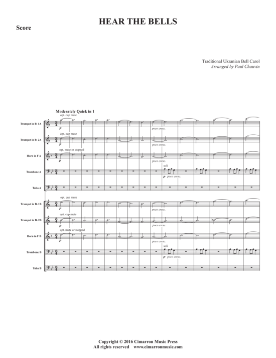 Produktbild zu: Hear the Bells Paul Chauvin