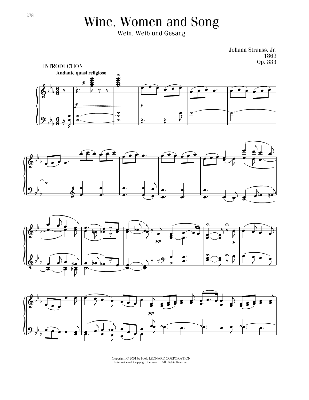 Product picture to: Wine, Women And Song