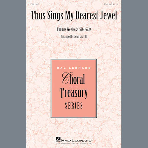 Produktbild zu: Thus Sings My Dearest Jewel