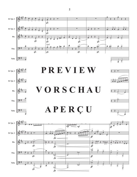 Produktgalerie: Seite 4 von 21 Jubilee , , (Blechbläserquintett)