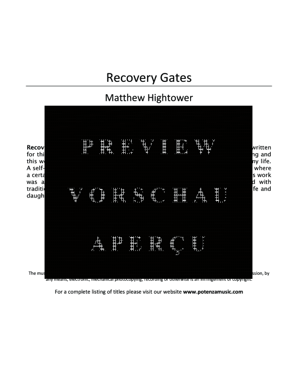 gallery: Recovery Gates, , (Tuba Quartett)