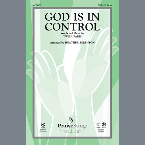 cover: God Is In Control (arr. Heather Sorenson), Twila Paris, Chor