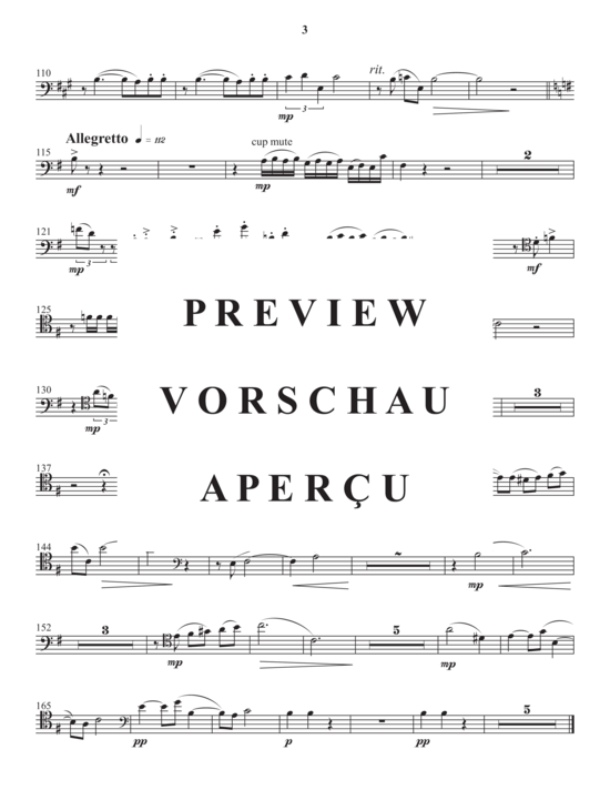 Product gallery: Page 12 of 21 Nocturne , , (Trombone Quartet)