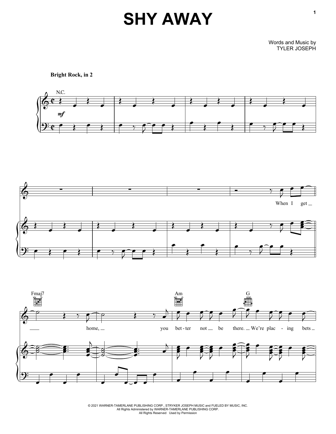 Produktbild zu: Shy Away