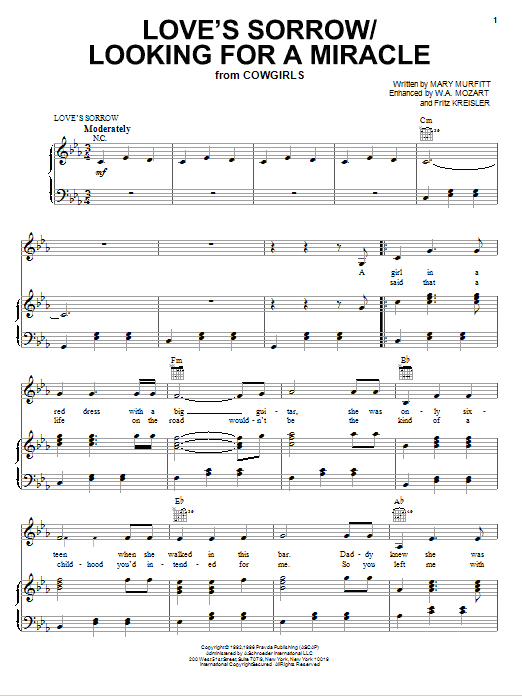 Produktbild zu: Love's Sorrow/Looking For A Miracle